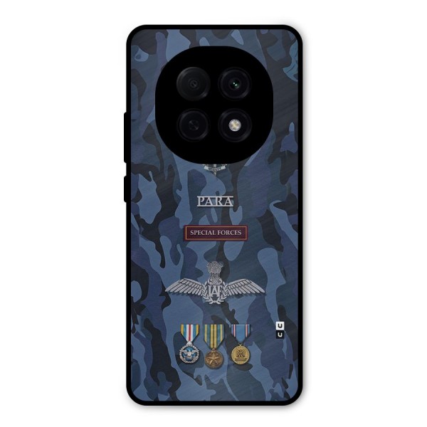 Special Forces Badge Metal Back Case for Oppo F29 Pro