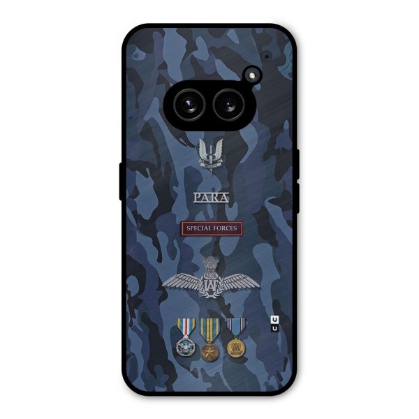 Special Forces Badge Metal Back Case for Nothing Phone 2a