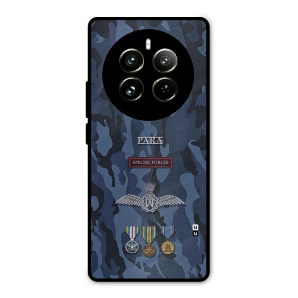 Special Forces Badge Metal Back Case for Realme 12 Pro