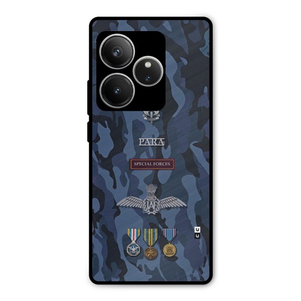 Special Forces Badge Metal Back Case for Realme GT 6
