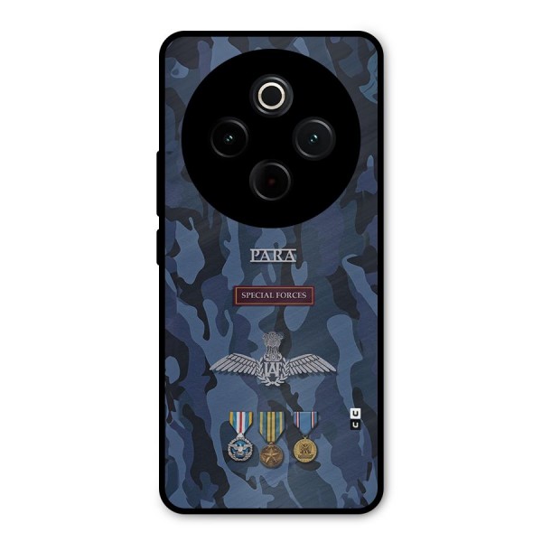 Special Forces Badge Metal Back Case for iQOO Z10