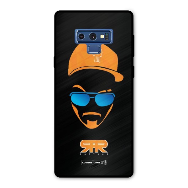 Special Raftaar Edition Orange Metal Back Case for Galaxy Note 9