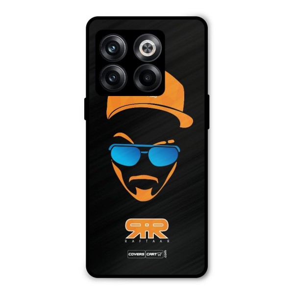 Special Raftaar Edition Orange Metal Back Case for OnePlus 10T