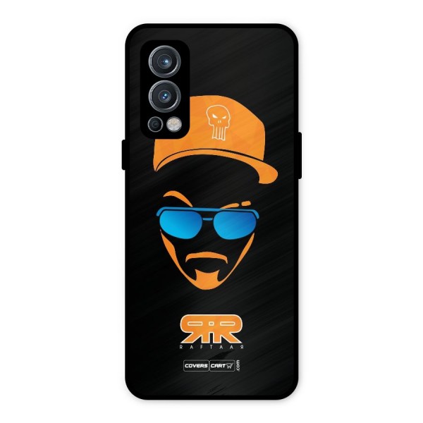 Special Raftaar Edition Orange Metal Back Case for OnePlus Nord 2 5G