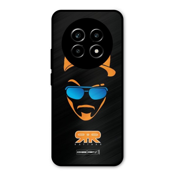Special Raftaar Edition Orange Metal Back Case for Realme 13 Pro