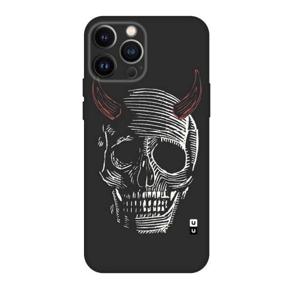 Spooky Face Original Polycarbonate Back Case for iPhone 13 Pro Max