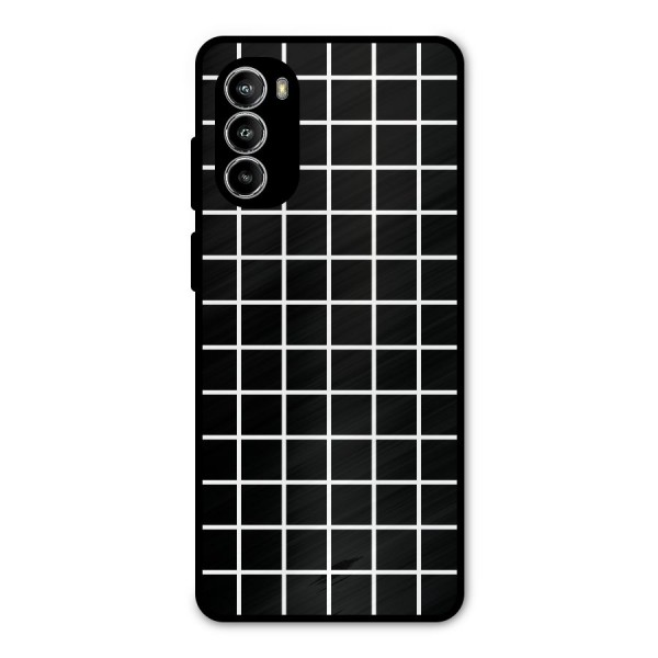Square Puzzle Metal Back Case for Moto G52