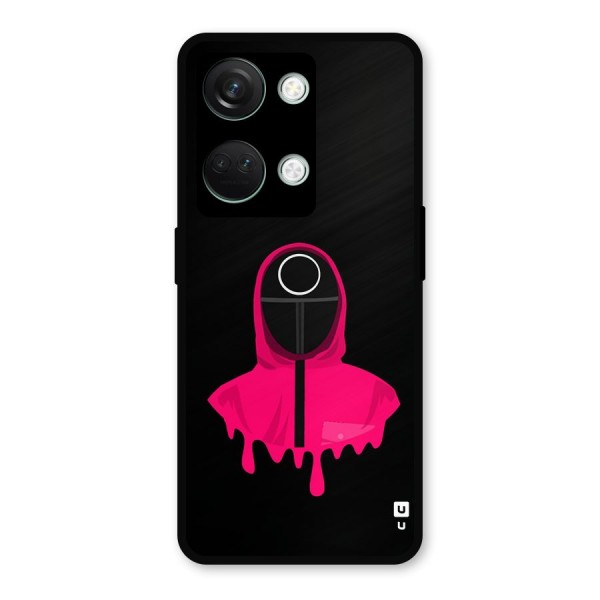 Squid Game Illustration Art Metal Back Case for OnePlus Nord 3
