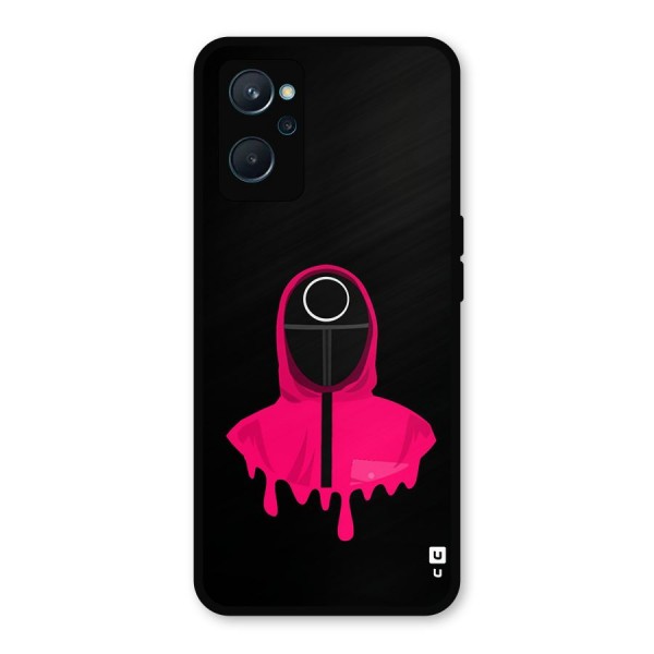 Squid Game Illustration Art Metal Back Case for Realme 9i