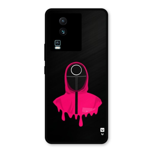 Squid Game Illustration Art Metal Back Case for iQOO Neo 7 Pro
