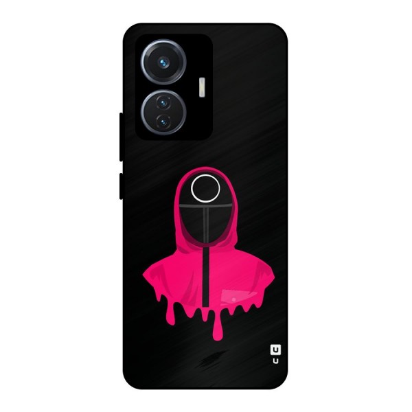 Squid Game Illustration Art Metal Back Case for iQOO Z6 44W
