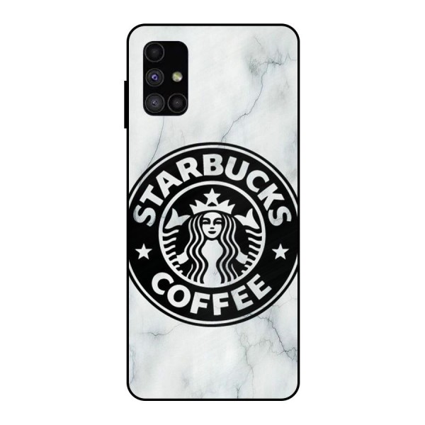 StarBuck Marble Metal Back Case for Galaxy M51