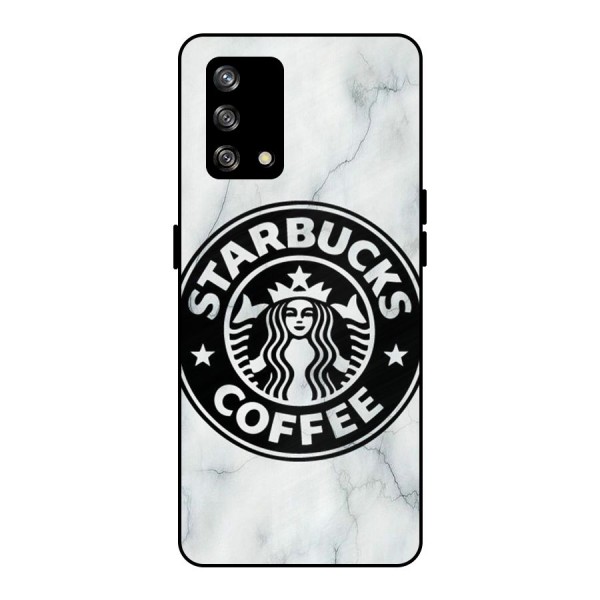 StarBuck Marble Metal Back Case for Oppo F19s