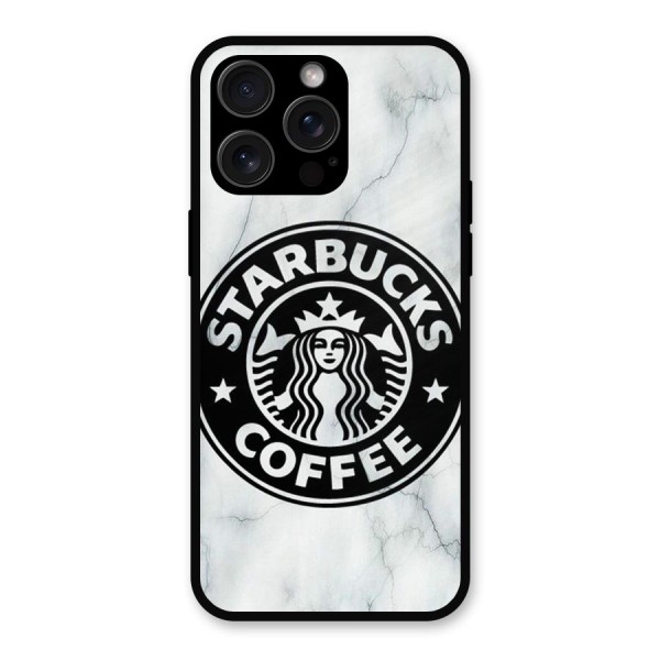 StarBuck Marble Metal Back Case for iPhone 15 Pro Max