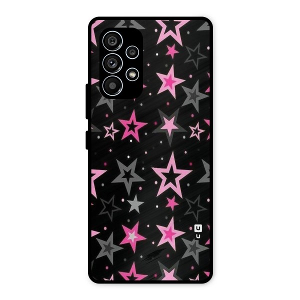 Star Outline Metal Back Case for Galaxy A53 5G
