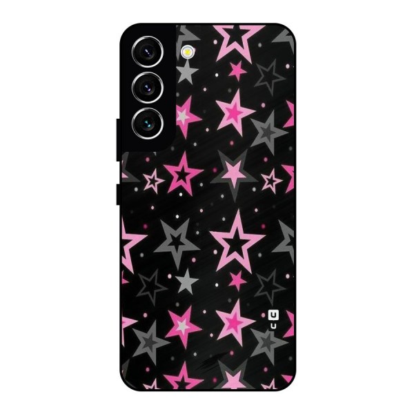 Star Outline Metal Back Case for Galaxy S22 5G