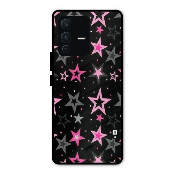 Star Outline Metal Back Case for Vivo V23 Pro