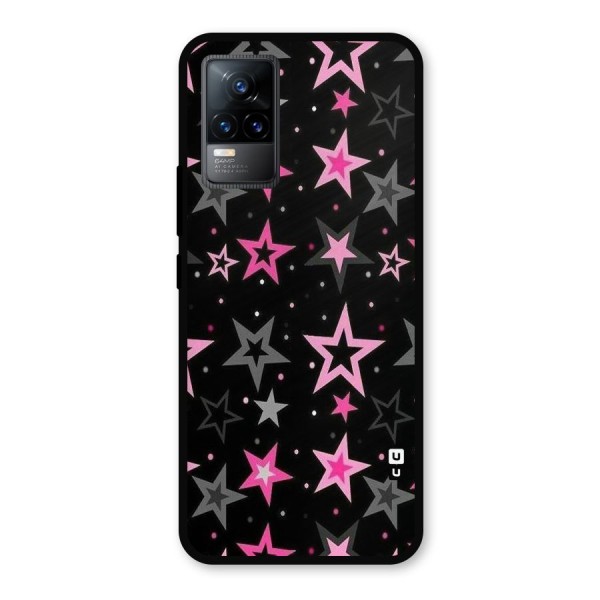 Star Outline Metal Back Case for Vivo Y73