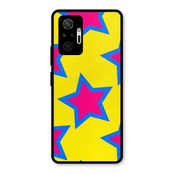 Star Pattern Metal Back Case for Redmi Note 10 Pro Max