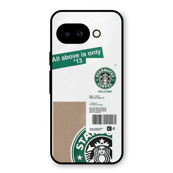 Starbucks Coffee Mocha Metal Back Case for Google Pixel 9a