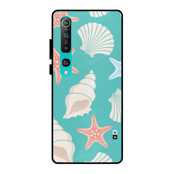Starfish Sea Shell Metal Back Case for Mi 10