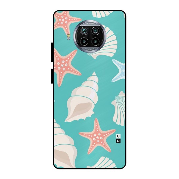 Starfish Sea Shell Metal Back Case for Mi 10i