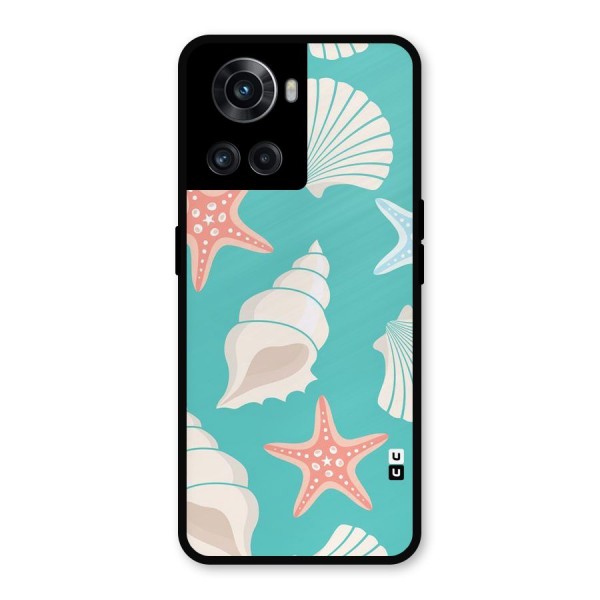 Starfish Sea Shell Metal Back Case for OnePlus 10R