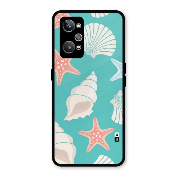 Starfish Sea Shell Metal Back Case for Realme GT Neo2