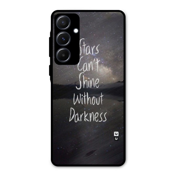 Stars Shine Metal Back Case for Galaxy A55