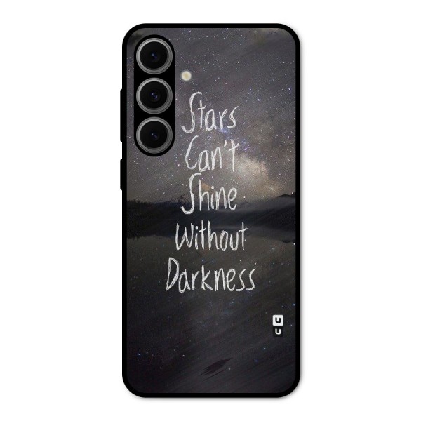 Stars Shine Metal Back Case for Galaxy S24 FE