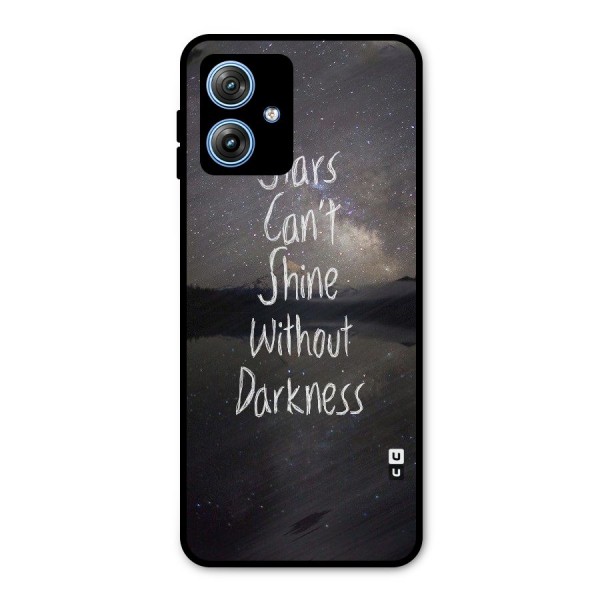 Stars Shine Metal Back Case for Moto G54
