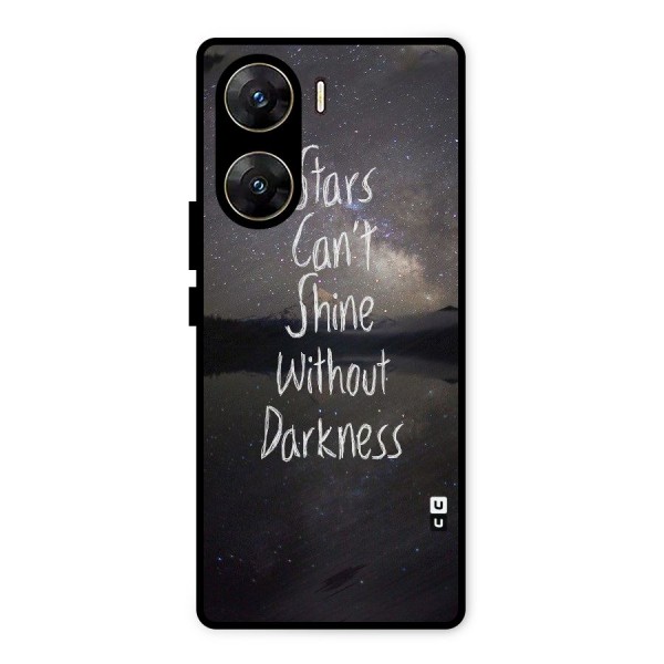 Stars Shine Metal Back Case for Vivo V29e