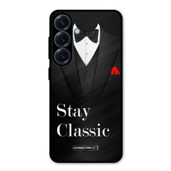 Stay Classic Metal Back Case for Galaxy S25