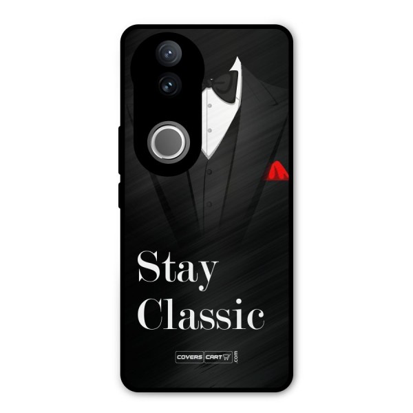 Stay Classic Metal Back Case for Vivo V50e