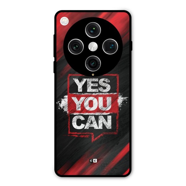 Stay Motivated Metal Back Case for Oppo Find X8 Pro