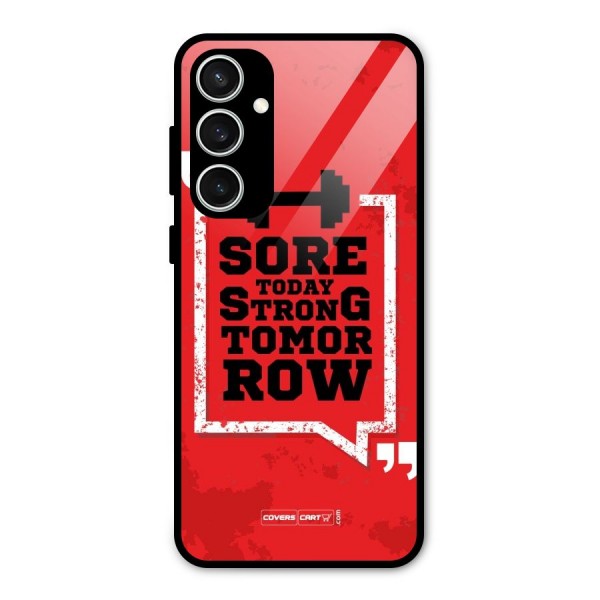 Stay Strong Glass Back Case for Galaxy S23 FE