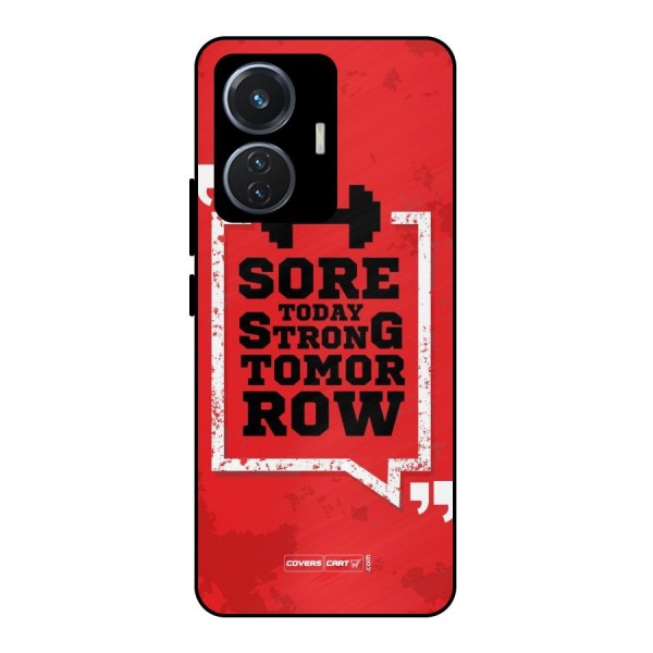 Stay Strong Metal Back Case for iQOO Z6 44W
