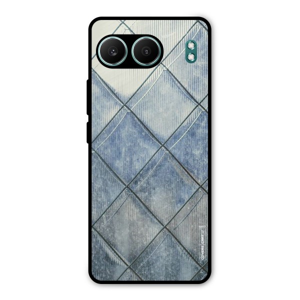 Steel Blue Pattern Metal Back Case for OnePlus Nord 4
