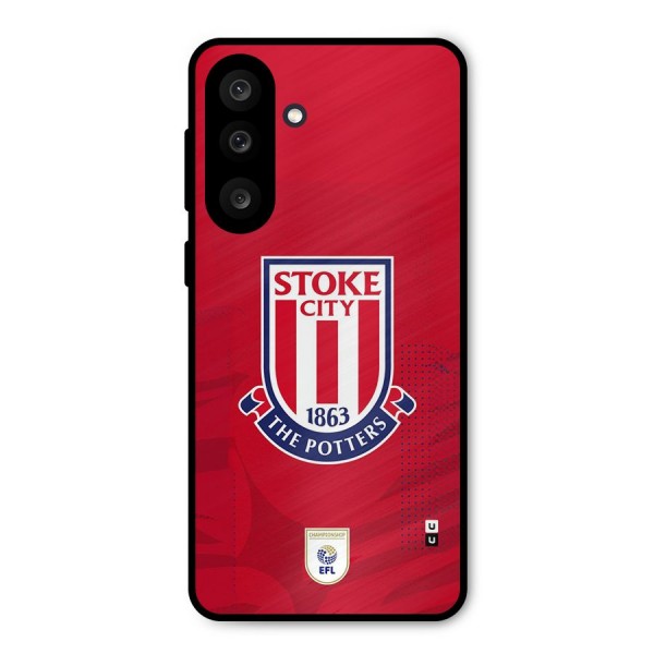 Stoke City Metal Back Case for Galaxy M56