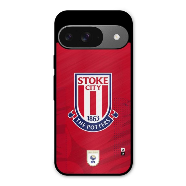 Stoke City Metal Back Case for Google Pixel 9