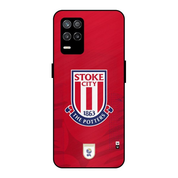 Stoke City Metal Back Case for Realme 9 5G