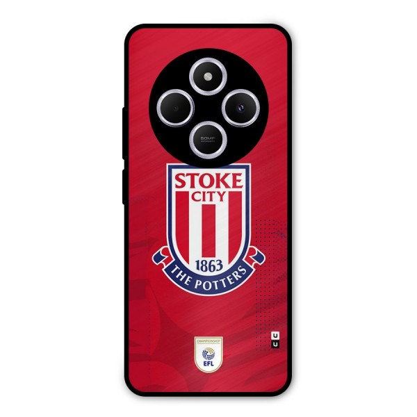 Stoke City Metal Back Case for Redmi A4