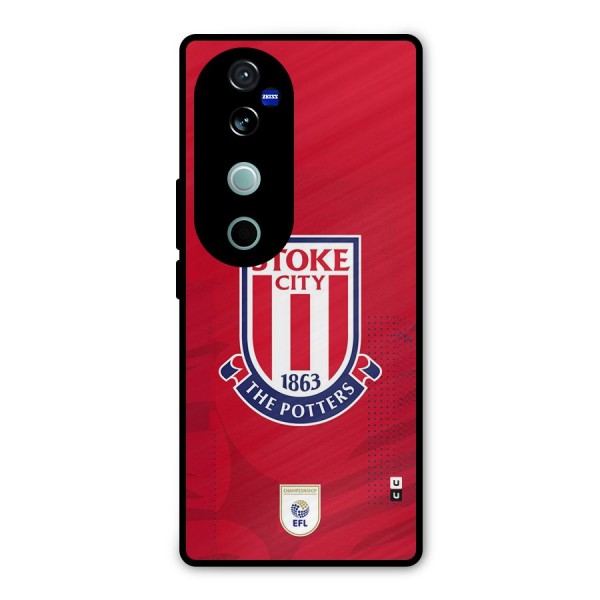Stoke City Metal Back Case for Vivo V40 Pro