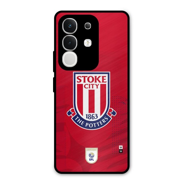 Stoke City Metal Back Case for iQOO Z10x