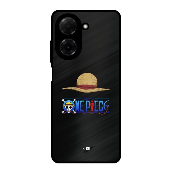 Straw Hat Metal Back Case for Poco C71