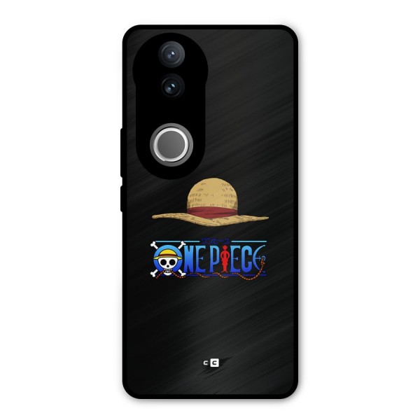 Straw Hat Metal Back Case for Vivo V50e
