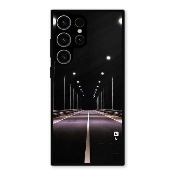 Street Light Metal Back Case for Galaxy S23 Ultra