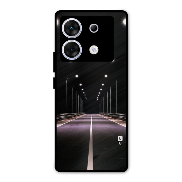 Street Light Metal Back Case for Infinix Zero 30 5G
