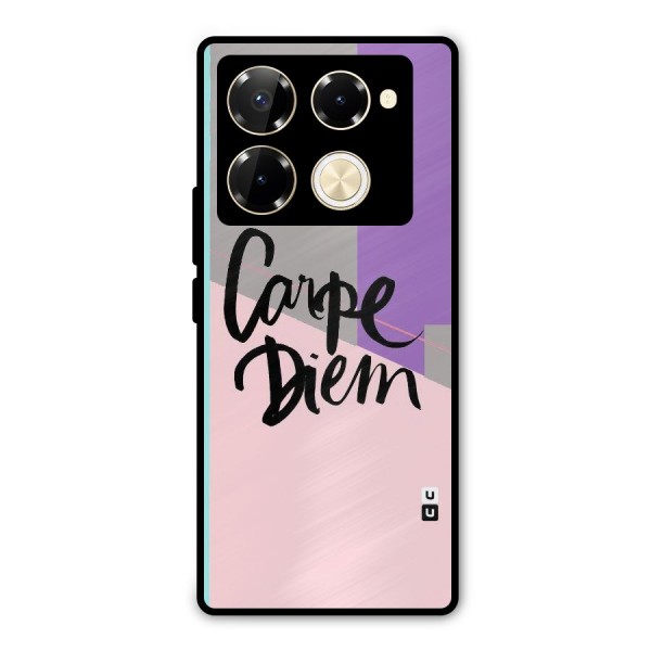 Stripes Black Diem Metal Back Case for Infinix Note 40 Pro Plus
