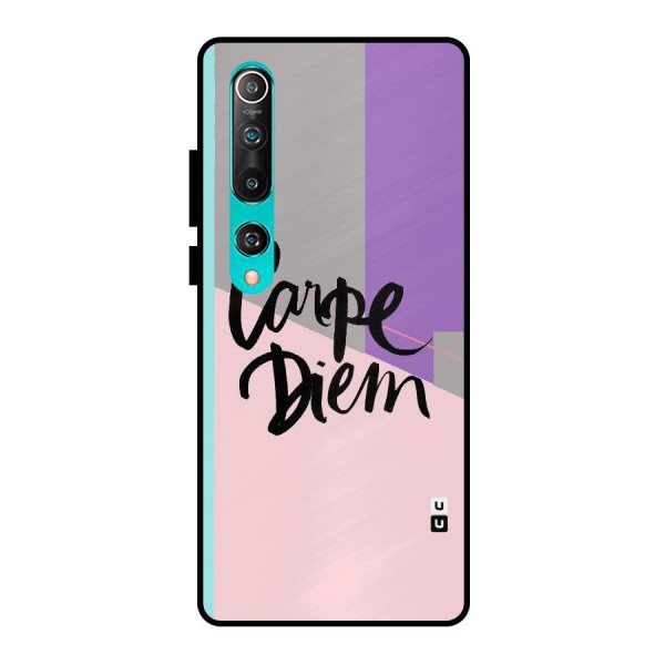 Stripes Black Diem Metal Back Case for Mi 10